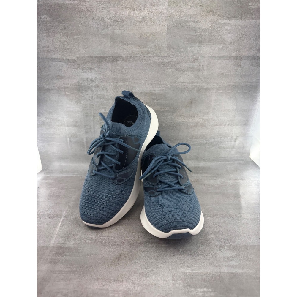 Vessi Everyday Move Blue Mist Waterproof Knit Sneakers Women Sz 9 Athletic Shoes
